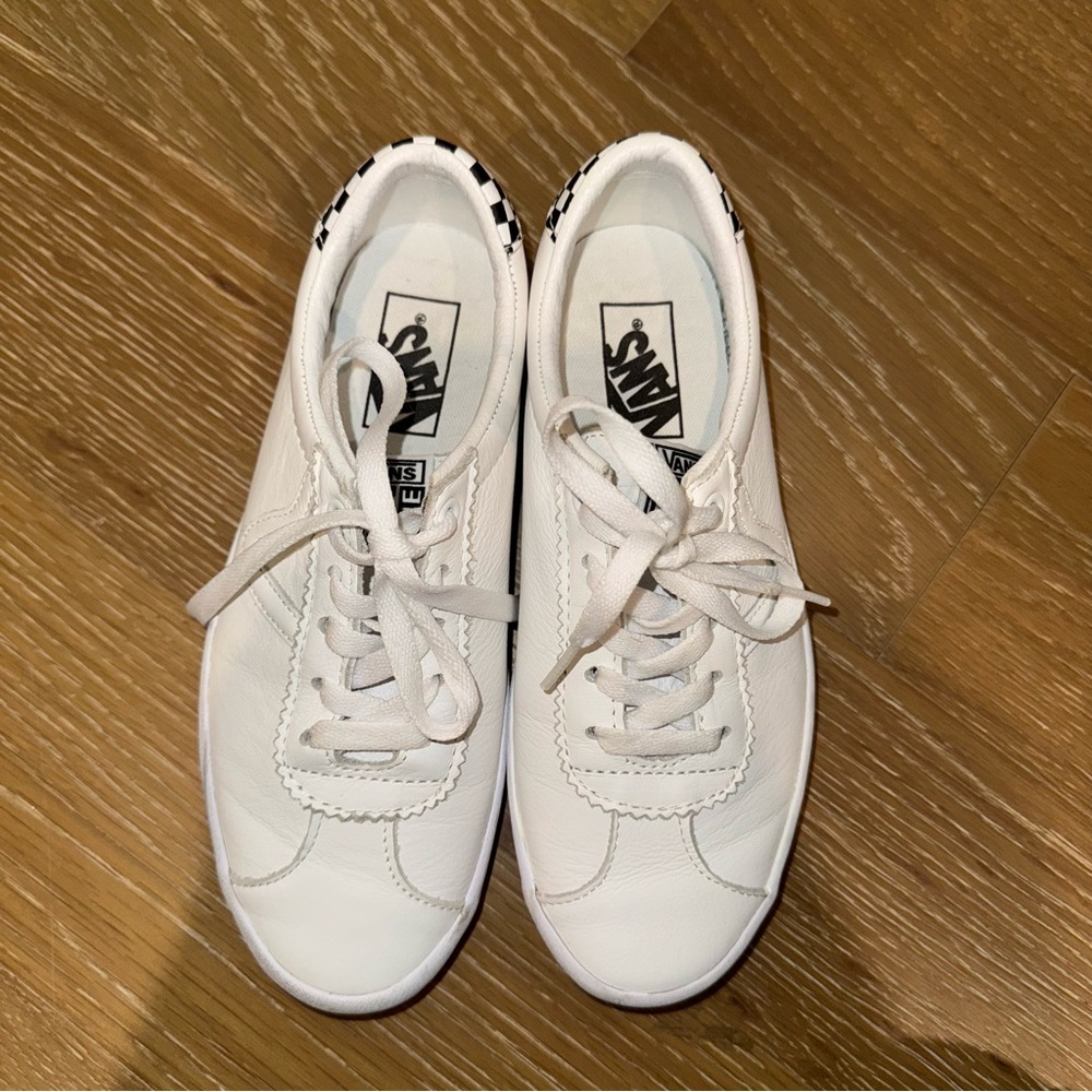 Leather vans